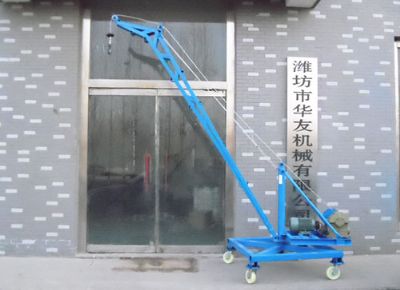 點(diǎn)擊查看詳細(xì)信息<br>標(biāo)題：魚(yú)塘車(chē)間碼頭等多用途吊機(jī)多種款式 閱讀次數(shù)：27794